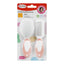 2 Pcs Comb And Brush Set Peach - Kiddiesco