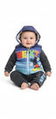 3 Pcs Baby Puffer Jacket Set KDC 080 - Kiddiesco