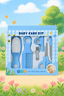 6 Pcs Baby Care Kit Blue - Kiddiesco