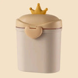 Beige Travel Milk Container