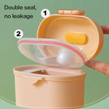 Blue Travel Milk Container