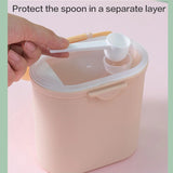 Blue Travel Milk Container