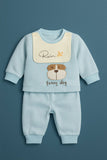 Warmy blue Blossom Babywear