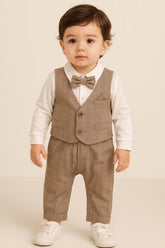 Mini Classic Bow Suit