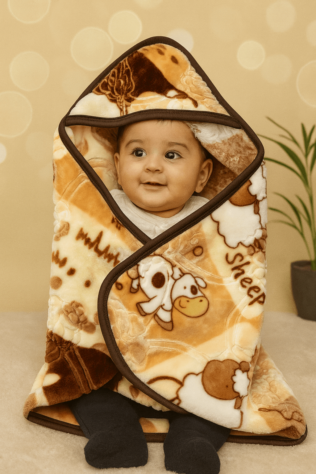Baby Hood Blanket KDC 124