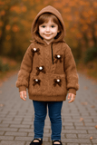 Girl Hoodi Sweater Brown KDC 038