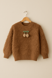 Girl Sweater Brown KDC 039