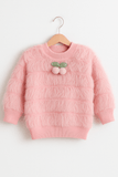 Girl Sweater Pink KDC 040