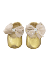 Girl Shoes Golden KDS 028