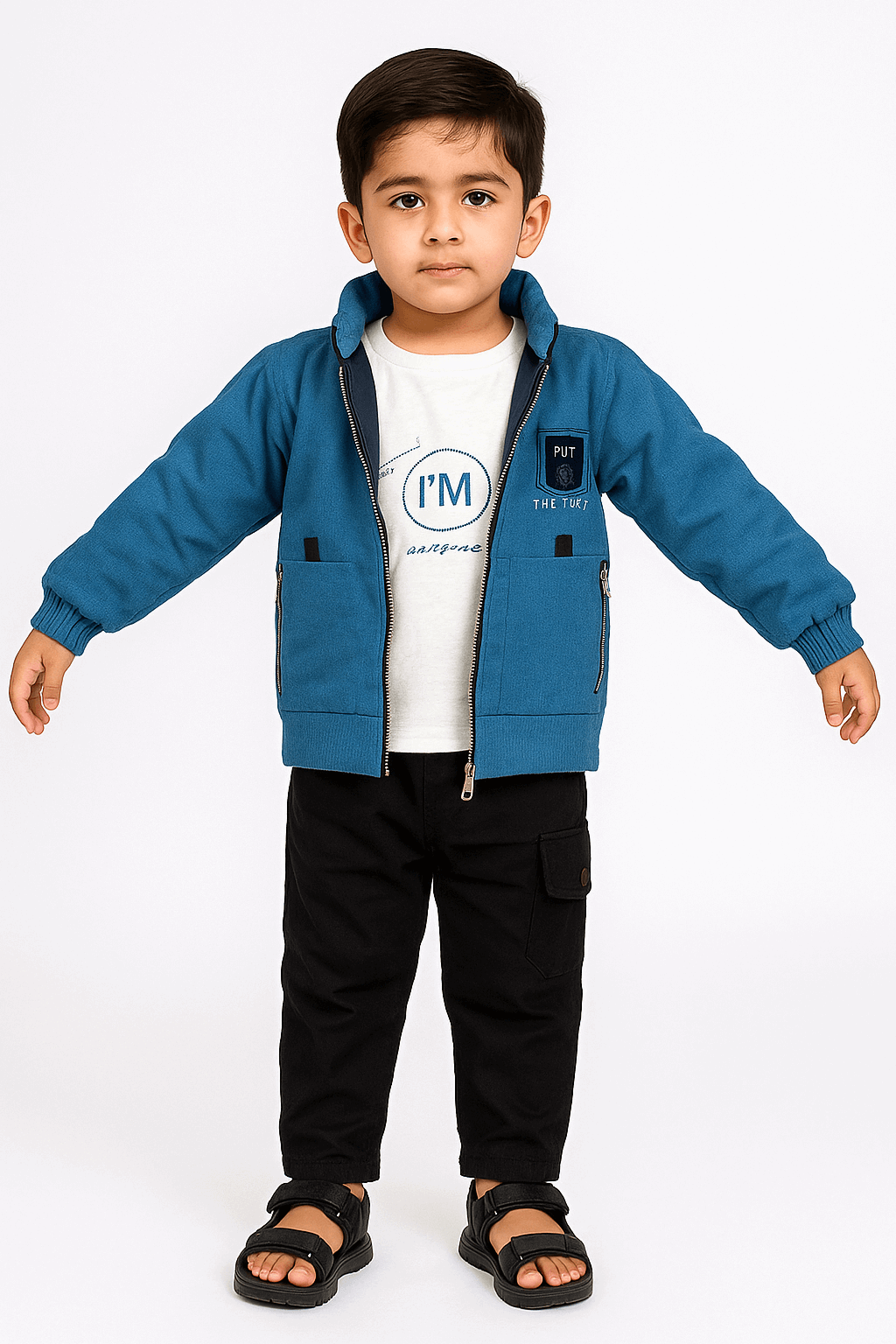 3 Pcs Boy Jacket Set KDC 021