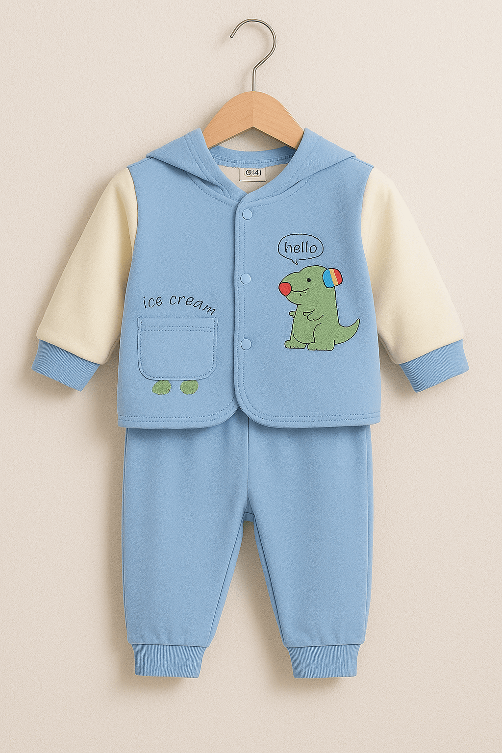 Winter Sweat Shirt & Pajama Set 059