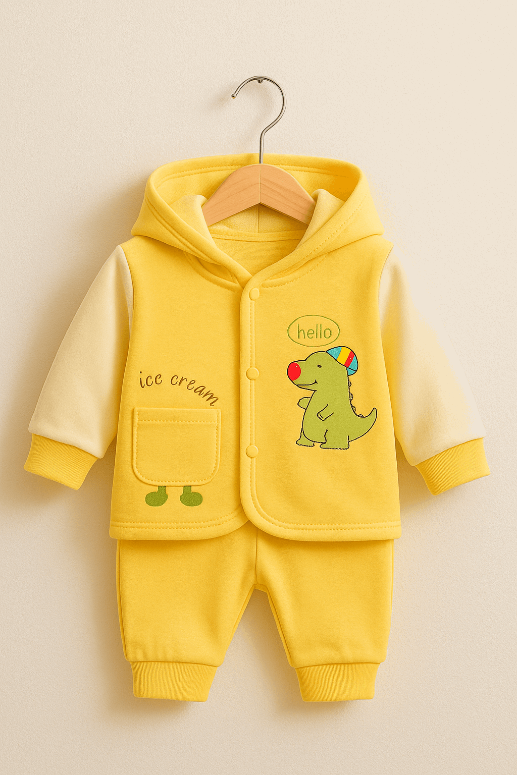 Winter Sweat Shirt & Pajama Set 059