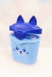 Blue Travel Milk Container