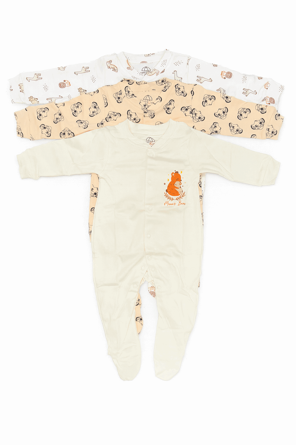 Pack of 3 Sleep Suits KDC 015