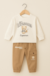 Baby Sweat Shirt & Pajama Set 046