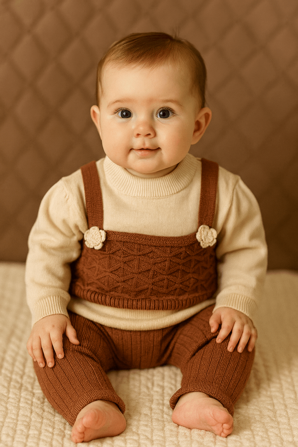 Girls Woolen Sweater & Pajama Set KDC 013