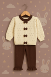 Girls Woolen Sweater & Pajama Set KDC 016