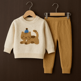 Girls Woolen Sweater & Pajama Set KDC 017