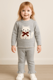 Girls Woolen Sweater & Pajama Set KDC 018