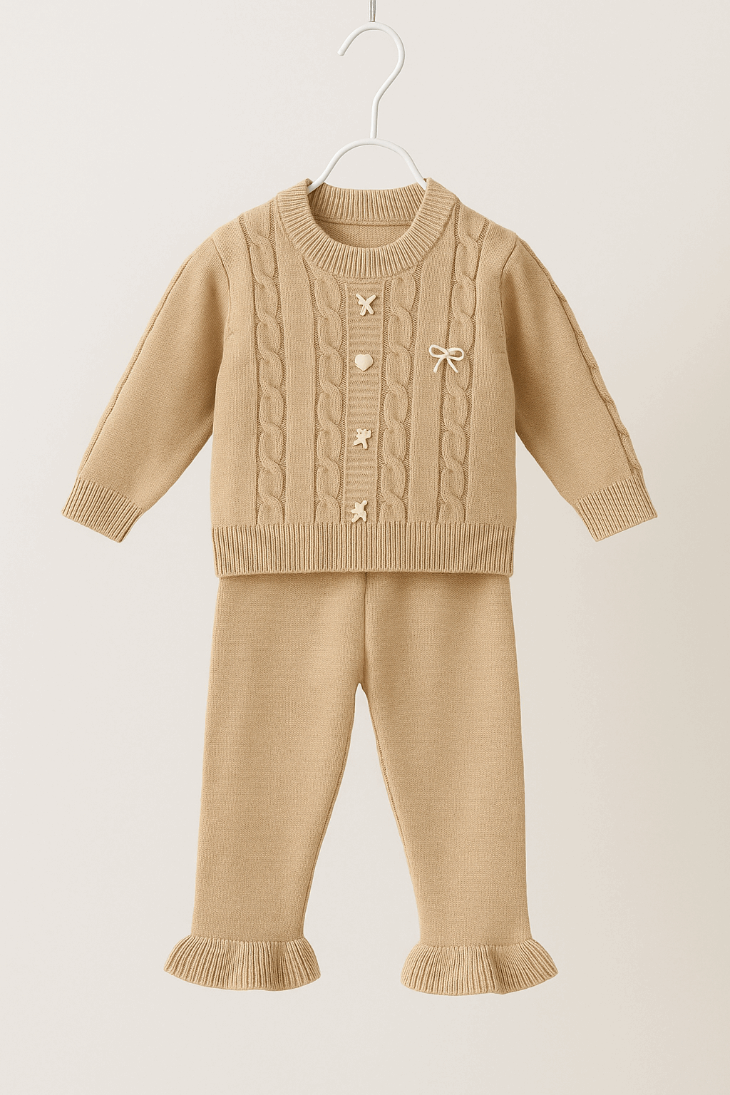 Girls Woolen Sweater & Pajama Set KDC 023