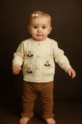 Girls Woolen Sweater & Pajama Set KDC 024