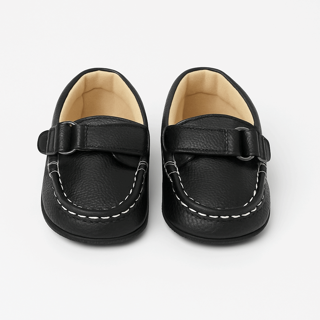 Baby Boy Shoes Black KDS 017