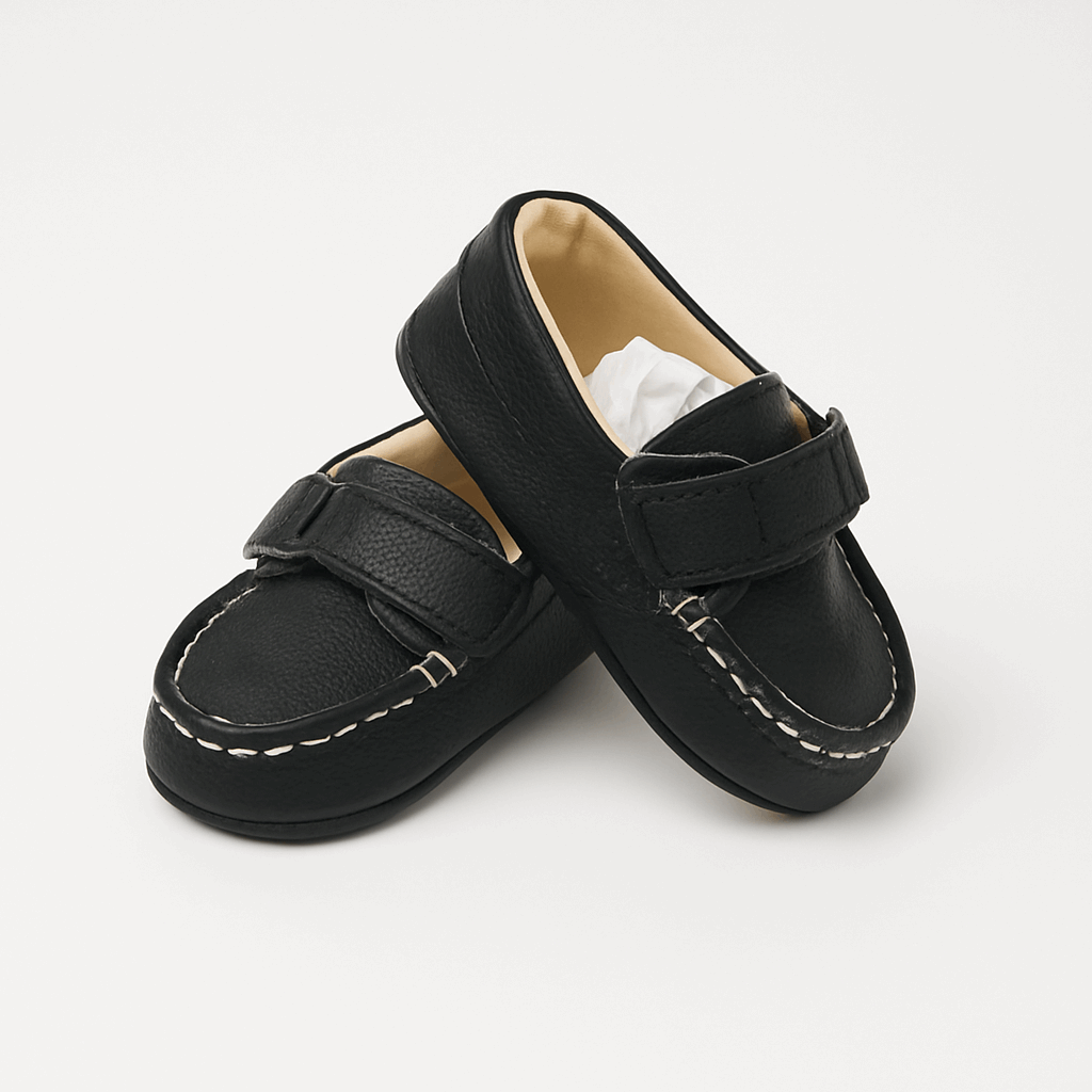 Baby Boy Shoes Black KDS 017