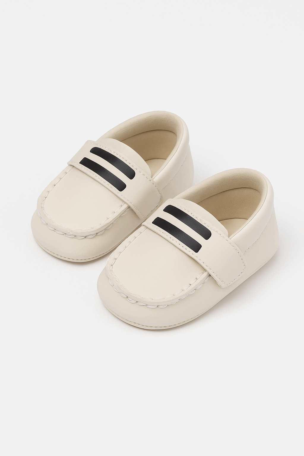 Baby Boy Shoes White KDS 015