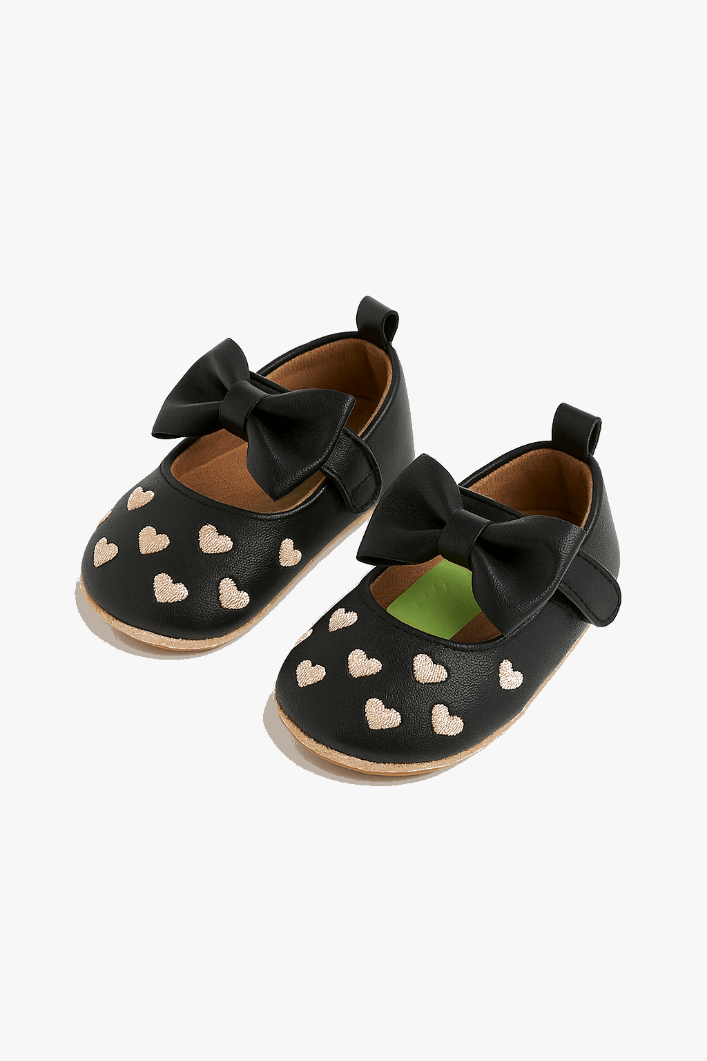 Baby Girl Shoes Black KDS 013
