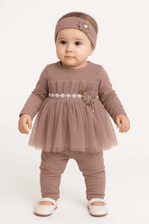 4 Pcs Girl Fancy Frock KDS 50