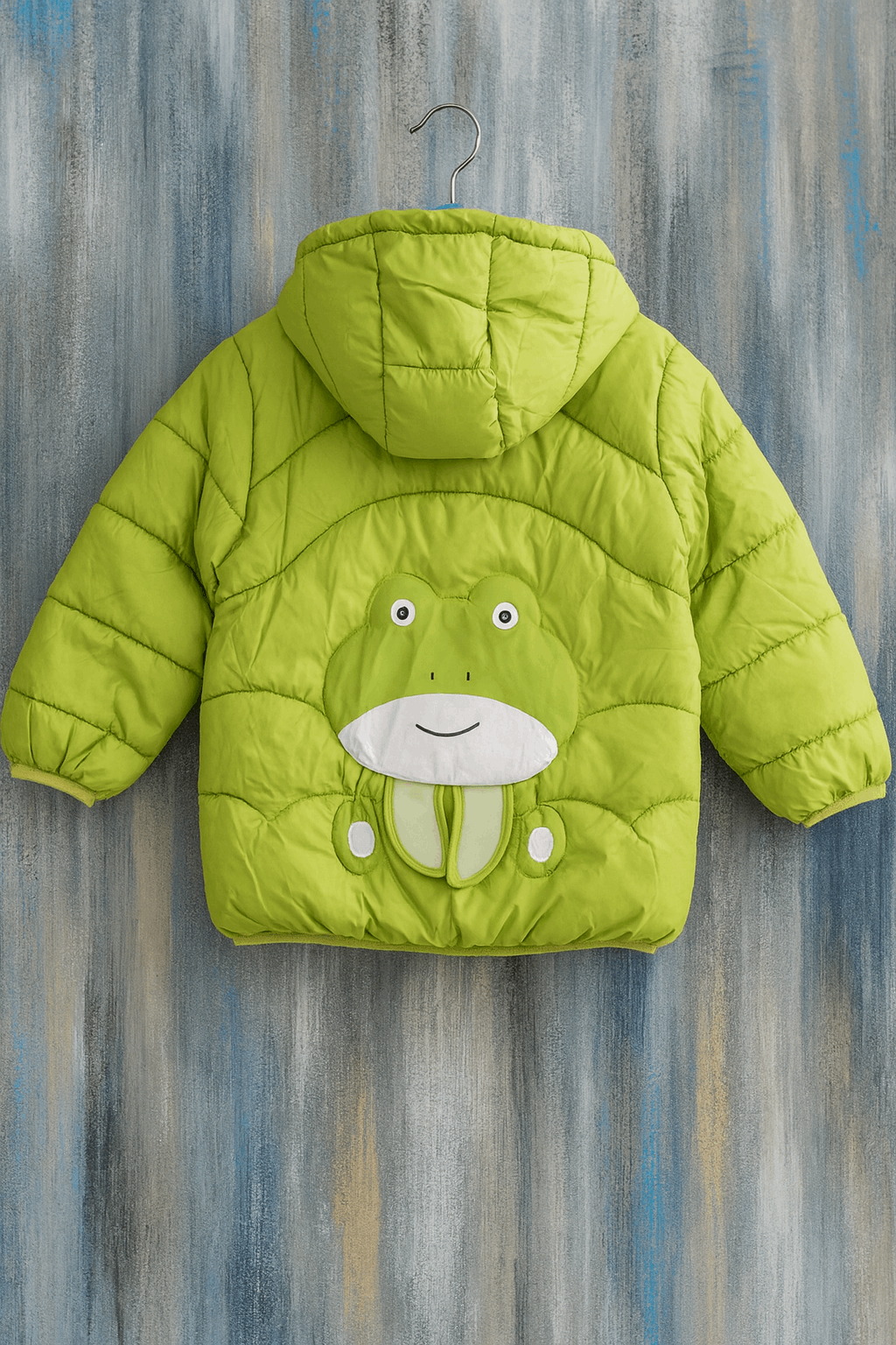 Girl Quilted Jacket Blue KDC 011