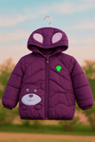 Boy Quilted Jacket Purple KDC 012