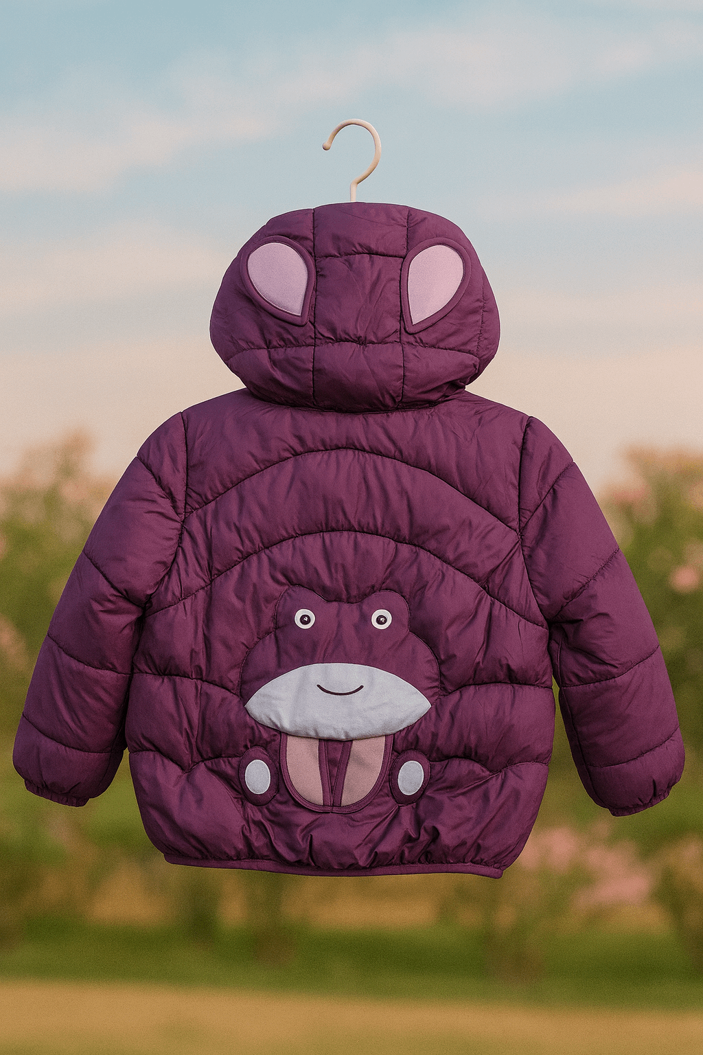 Boy Quilted Jacket Purple KDC 012