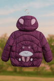 Boy Quilted Jacket Purple KDC 012