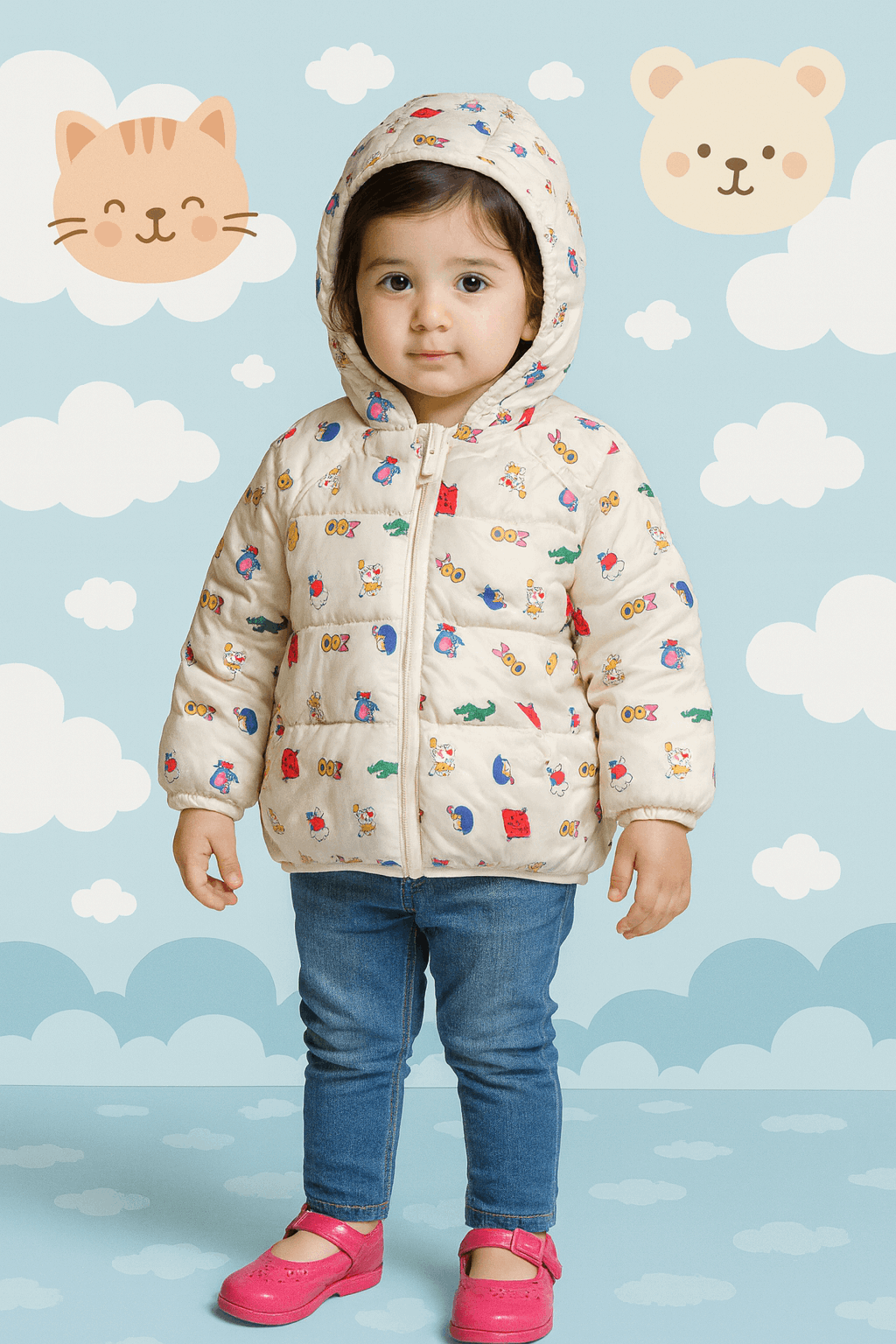 Girl Quilted Jacket KDC 017