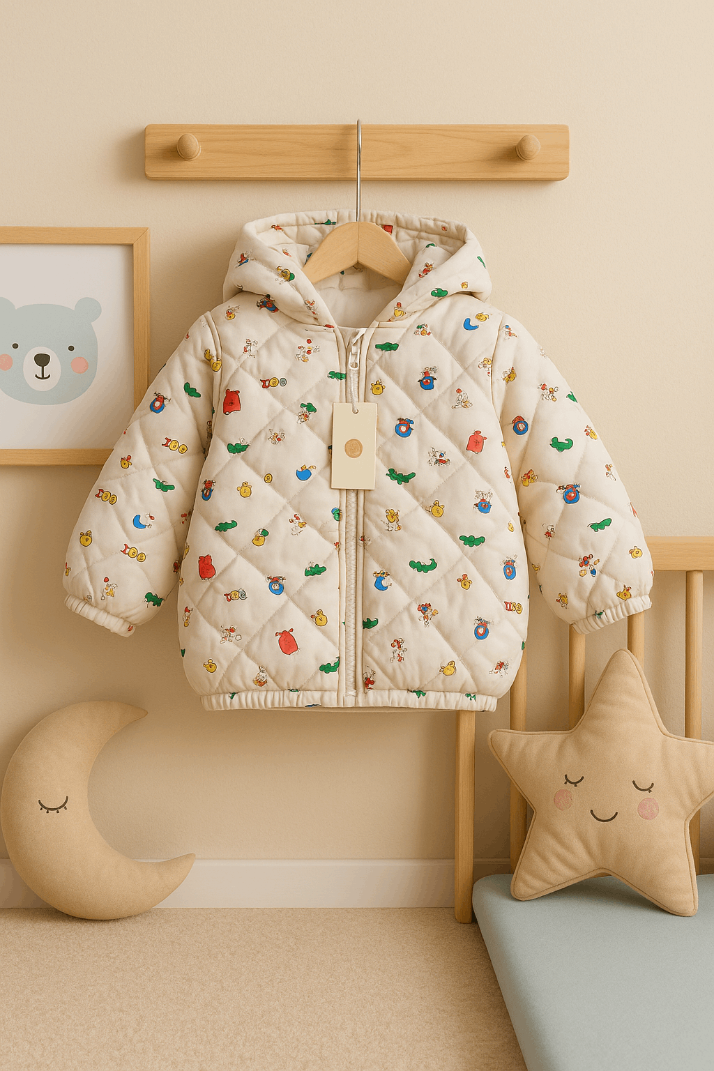 Girl Quilted Jacket KDC 017