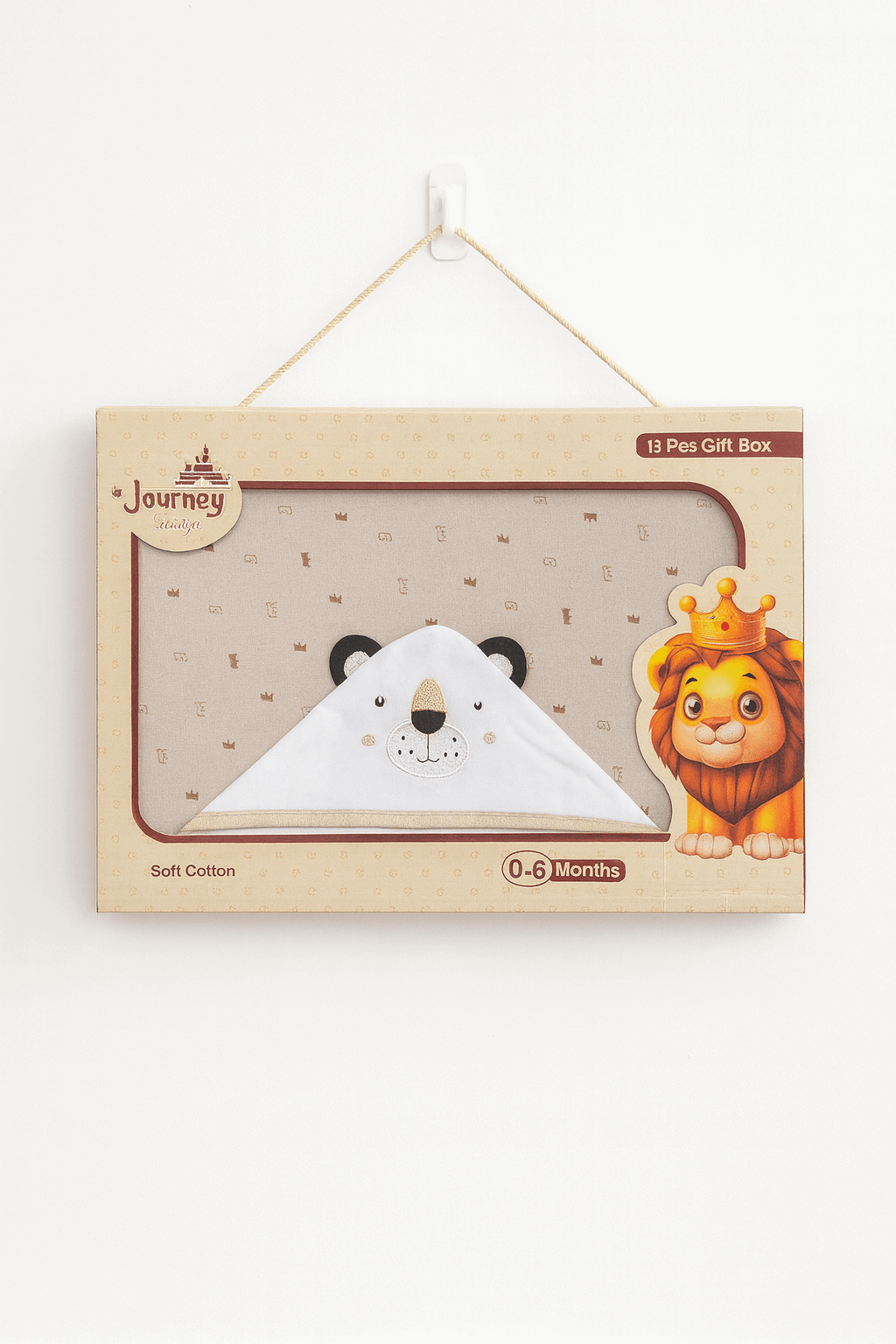 Luxury Winter Born Baby Brown Cloth Gift Set 13 Pcs (Copy)