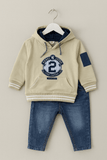 Boy Hoodie Shirt Denim Pant KDC 046