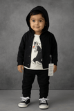 3 Pcs Little Explorer Hoodie Set KDS 051