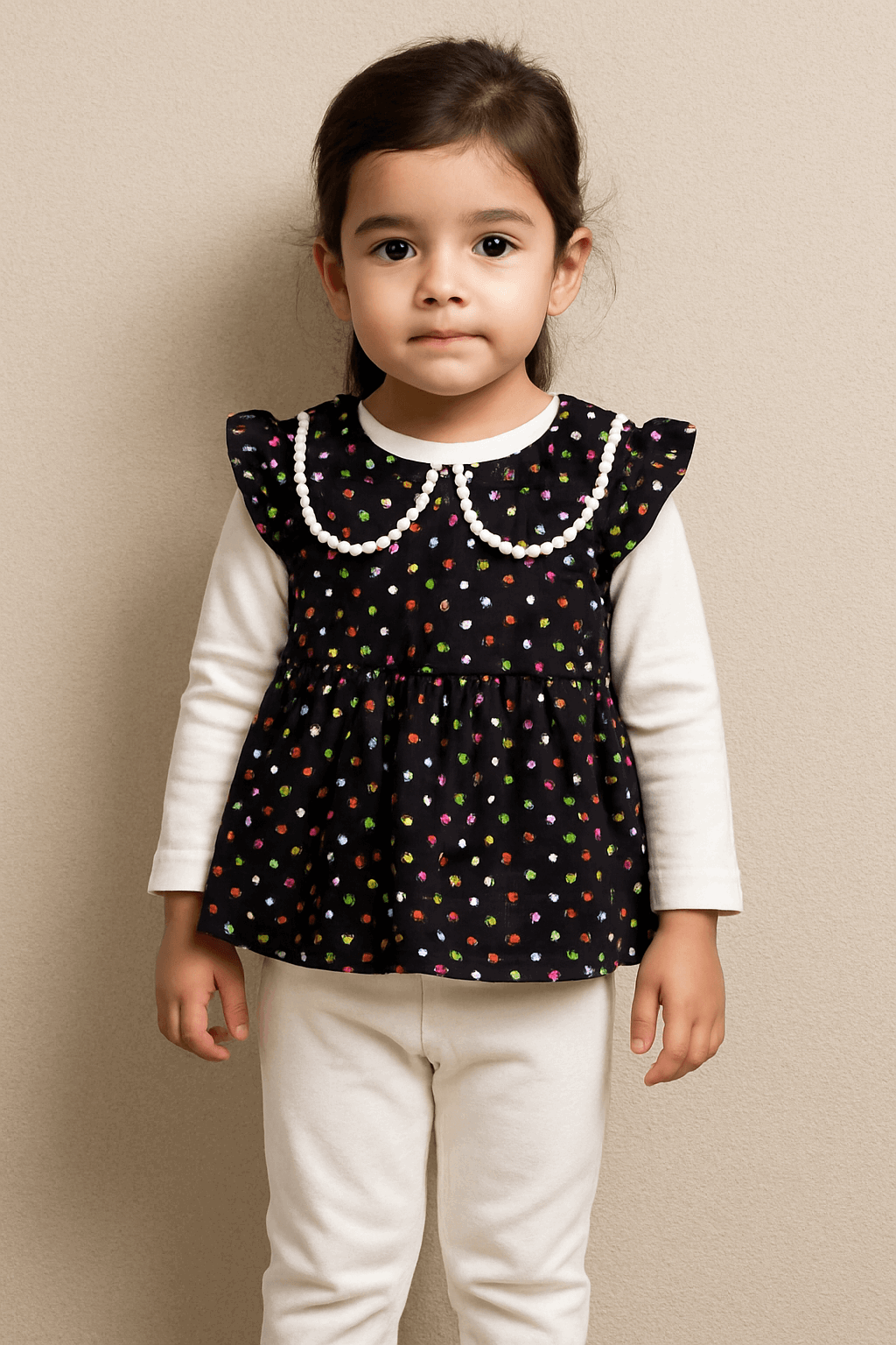 3 Pcs Girl Frock KDS 54