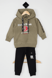 Boy Hoodie Shirt & Pajama Shirt Set KDC 057