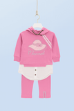 Girl Hoodie Shirt Trouser KDC 040
