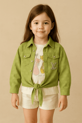 Girl Party Wear Shirt KDC 051