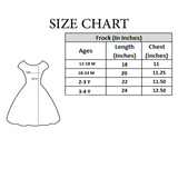 Girl Embroidered Yellow Frock KDS 46