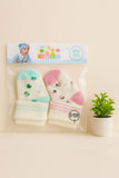 Floral Footprints Infant Socks Pack of 2