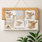 New Born Baby Cloth Helicopter Gift Set