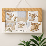 New Born Baby Cloth Helicopter Gift Set