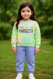Girl Sweat Shirt Trouser Set KDC 047