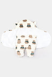 SnuggleBear Winter Swaddling Blanket