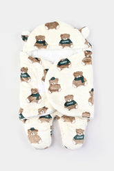 SnuggleBear Winter Swaddling Blanket